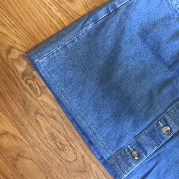 Eddie Bauer Vintage Denim Skirt - Picture 3 of 5